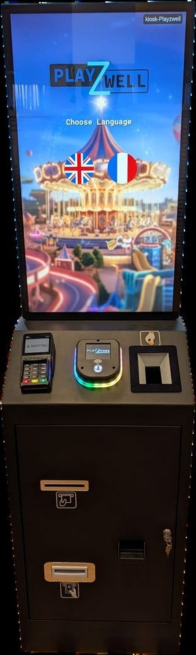 Borne interactive connectée PLAYZWELL